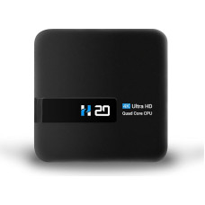 TV Box, H20 Android 10 0 TV Box, Smart TV Box RK3229 USB 2 0 Ultra HD 4K HDR Android TV Box Supports Screen Mirroring, 8GB RAM 128GB ROM Set Top TV Box