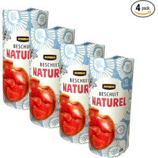 Jumbo beschuit Naturel Holland Rusks ekonominė pakuotė 4 x 125 g (iš viso 52 vnt.)