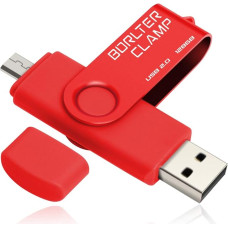 128 GB OTG USB blykstės diskas Dvigubas USB blykstės diskas su 
