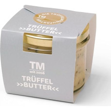 Die Trüffelmanufaktur - Delicatessen Clari triufelių sviestas su 15 % tikrų juodųjų triufelių, delikatesas gurmanams, baltųjų triufelių sviestas 95 g stiklinėje, dėl gryno sviesto riebalų, ilgesnis galiojimo laikas