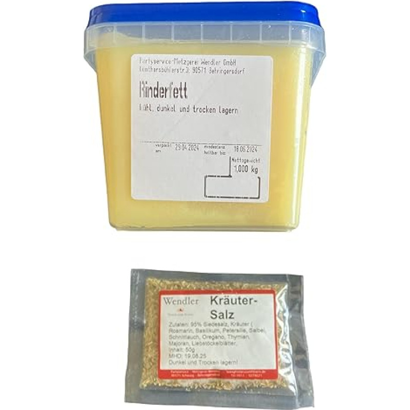 Jautienos riebalai, lašiniai Jautienos taukai (2 kg)