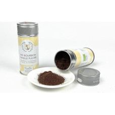 40 g ekologiškos vanilės miltelių iš Madagaskaro | Ekologiškai auginamos maltos Burbono vanilės pupelės | kepimui ir virimui | Grynas vanilės aromatas | Aukščiausia vanilės kokybė