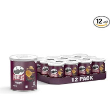 Pringles Texas BBQ Sauce Potato Chips Barbecue 40g (Pack of 12)