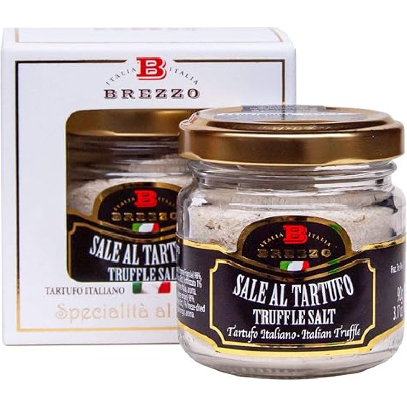 Black Truffle Salt in an Elegant Box Ideal for a Gift | 90g