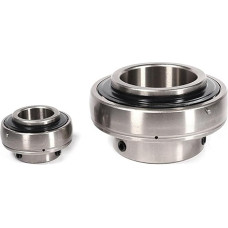 CLBSWYEJK 1 Stück Zollgröße Einsatzlager UC207 Innen 35 mm UC207-20 1-1/4 Zoll UC207-21 1-5/16 Zoll 33,337 mm UC207-22 1-3/8 Zoll 34,9 mm(UC207-20 ID31.75MM)