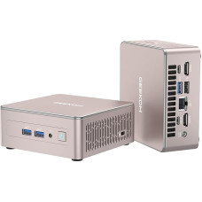 GEEKOM NUC Mini PC A5, AMD Ryzen 7 5825U (up to 4.5GHz) Desktop PC, Mini Computer, 16GB DDR4 512GB SSD with Windows 11 Pro, WiFi 6, HDMI, BT 5.2 PC for Games and Office