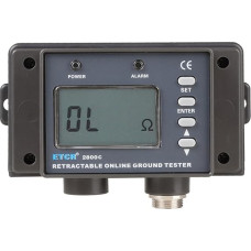 Zangenstrommesser, Klemme auf gemahlenem Erdwiderstandstester ETCR2800C Online-Tester des nicht kontakten Erdungswiderstands, Schaltungswiderstandstester