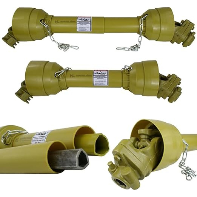 ML Žiedinė lemputė 65-90 cm Zapfwelle 100 PS Scherbolzen 1450 NM Traktor 1 3/8´´ 6 Zähne