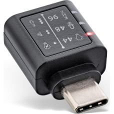 InLine 33054A Mini USB-C 96KHz Hi-Res Audio Adapter, USB-C to 3.5 mm Female