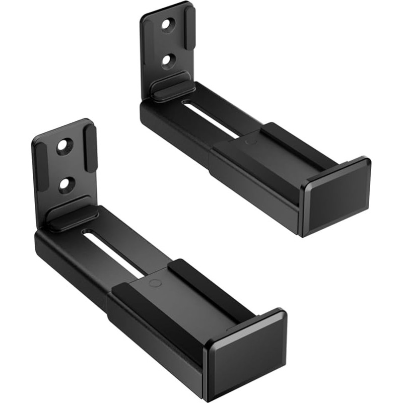 AISENS - SPK02U-191 Universal Wall Mount for Soundbar - Black