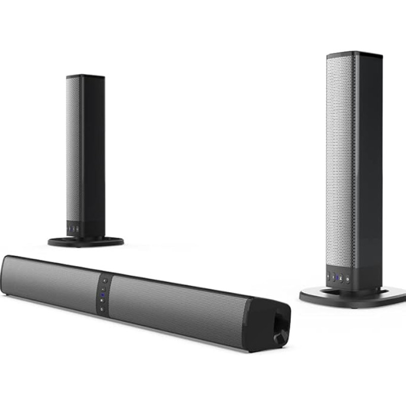 INFIBLA Soundbar PC Gamer Subwoofer P2 Max TV Notebook Mobile Tablet Laptop Home Cinema Splitter Soundbar Bluetooth Speaker