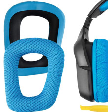 Geekria Earpad For Logitech Headphone Repair Parts Blue