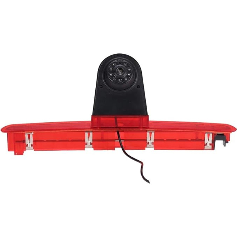 Dynavsal Rear View Camera Transporter with Brake Light Brake Light, HD Night Vision Waterproof Car Reversing Camera Replacement for VW T6 Tailgate High Roof Brake Light Transporter Business MPV SUV