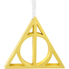 Hallmark Harry Potter Mirties relikvijų simbolis Kalėdų papuošalas, metalinis