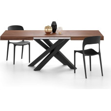 MOBILI FIVER, 140 cm išskleidžiamas stalas 