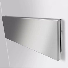 Wandmontierter Klapptisch, Edelstahlhalterung, Schreibtisch, zusammenklappbar und verdickter Drahtziehprozess, 60 x 35 cm