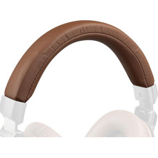 SOULWIT Protein Leather Headband for Audio Technica ATH MSR7, MSR7NC, MSR7BK, MSR7GM (Do Not Fit MSR7b/MSR7bBK/MSR7bGM) Headphones, Replacement Headband Pad Repair Part