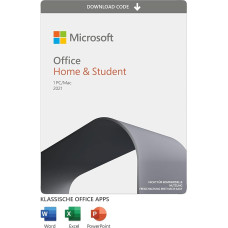 Microsoft Office 2021 | Home & Student | 1 įrenginys | 1 naudotojas | PC/Mac | Aktyvinimo kodas el. paštu