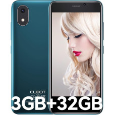 CUBOT J20 išmanusis telefonas be sutarties 3GB RAM 32GB ROM TF 128GB išplėsti 4.0 colių ekranas Mini Android išmanusis telefonas 2350mAh 4G Dual SIM BT GPS Green