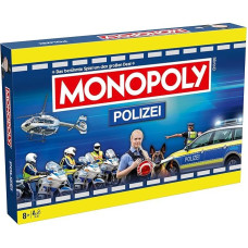 Winning Moves - Monopolis - Policija - Stalo žaidimas - Amžius nuo 8 metų - Vokiečių