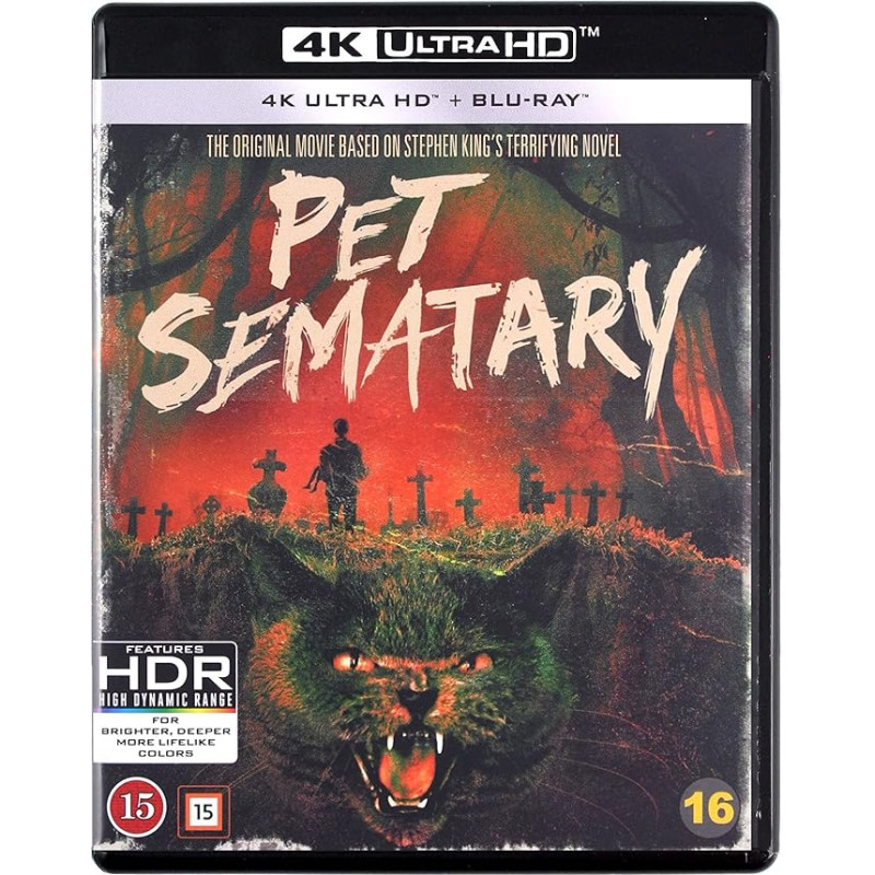 Paramount Pet Sematary 4K [Blu-ray] [Region Free]