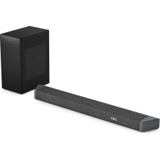 Philips TAB7908/10 Soundbar 5.1.2 su belaidžiu žemų dažnių garsiakalbiu | 740W | Dolby Atmos | DTS Virtual:X | Erdvinis garsas | Roku TV Ready Easylink | Nuotolinio valdymo pultas | Sieninis laikiklis | Juoda