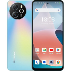 Blackview Shark 8 išmanusis telefonas be sutarties, 16GB + 256GB, 6,78 colių FHD+ 120Hz, 64MP + 13MP kamera, 33W greitasis įkrovimas, trys kortelių lizdai, 