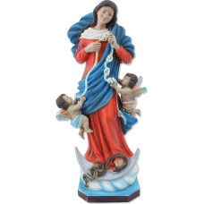 Religious Proposals Figurine of Mary Loosening the Knots from Resin Height 30 cm Hand Painted