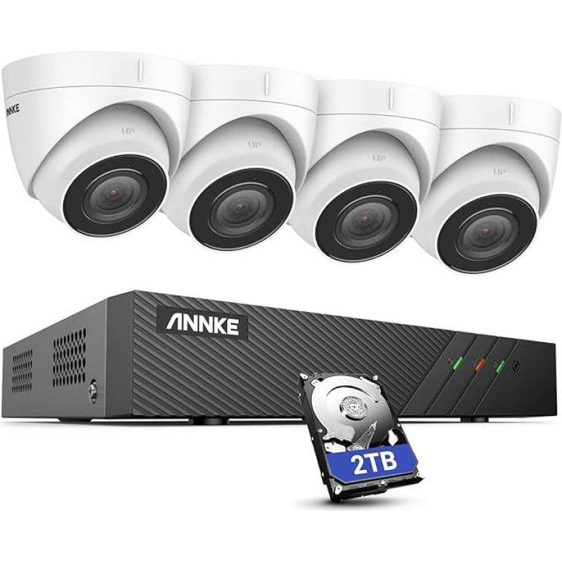 ANNKE POE apsaugos kameros ir apsaugos sistema