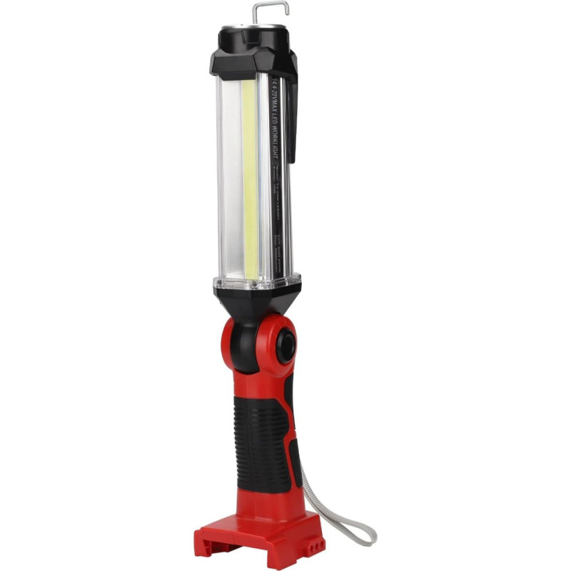 25W 2000LM LED lempa Milwaukee M18 akumuliatoriui, 18V akumuliatoriaus lempa, skirta stovyklavimui, automobilių remontui, avariniam ir statybų aikštelės apšvietimui