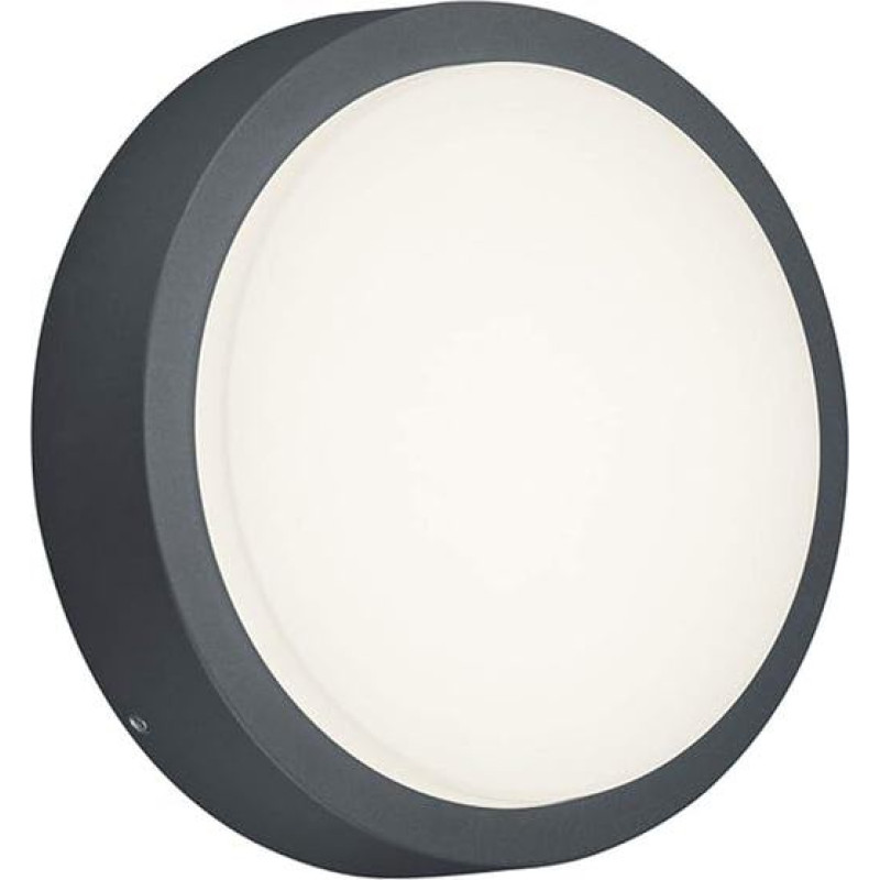Trio Leuchten 227260142 Breg A+ LED Outdoor Wall Light Aluminium 8.5 Watt Integrated Anthracite 20 x 20 x 5.5 cm