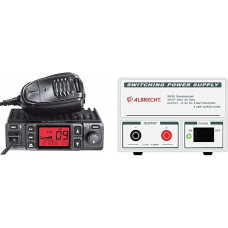 Albrecht AE6290 CB radijo imtuvas 12629 su integruota retransliatoriaus/pertraukiklio funkcija ir perjungiamu maitinimo šaltiniu SW 35, 3-5 A, 13,8 V - DE Puissance adapteris ir inverteris (vidaus, kintamosios srovės į nuolatinę srovę, radijo imtuvas, bal