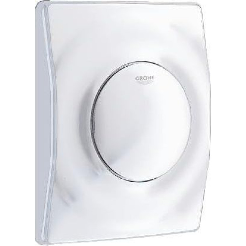 GROHE Surf - Abdeckplatte (116 x 144 mm, su antgaliu, langlebig), alpinweiß, 37018SH0
