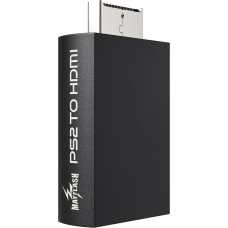 MAYFLASH PS2 HDMI keitiklio adapteris, vaizdo keitiklis PS2 HDMI keitiklis su 3,5 mm garso išvestimi HDTV HDMI monitoriui, suderinamas su visais PS2 ekrano režimais