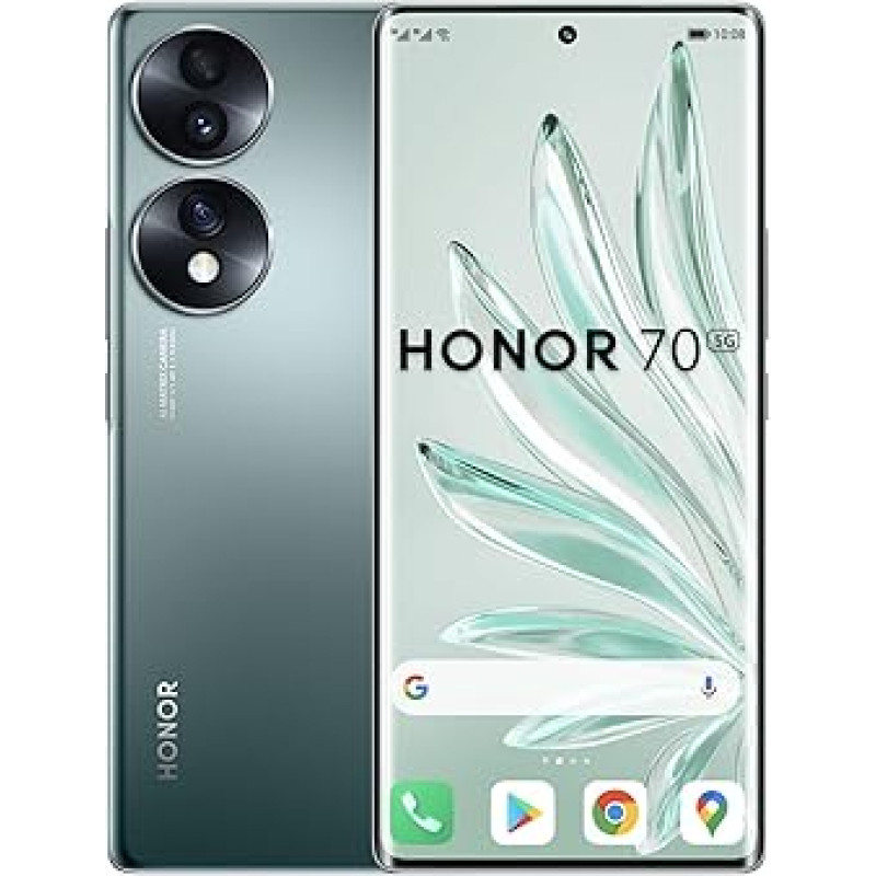 Honor 70 5G 128GB/8GB Dual SIM Smaragdo žalia