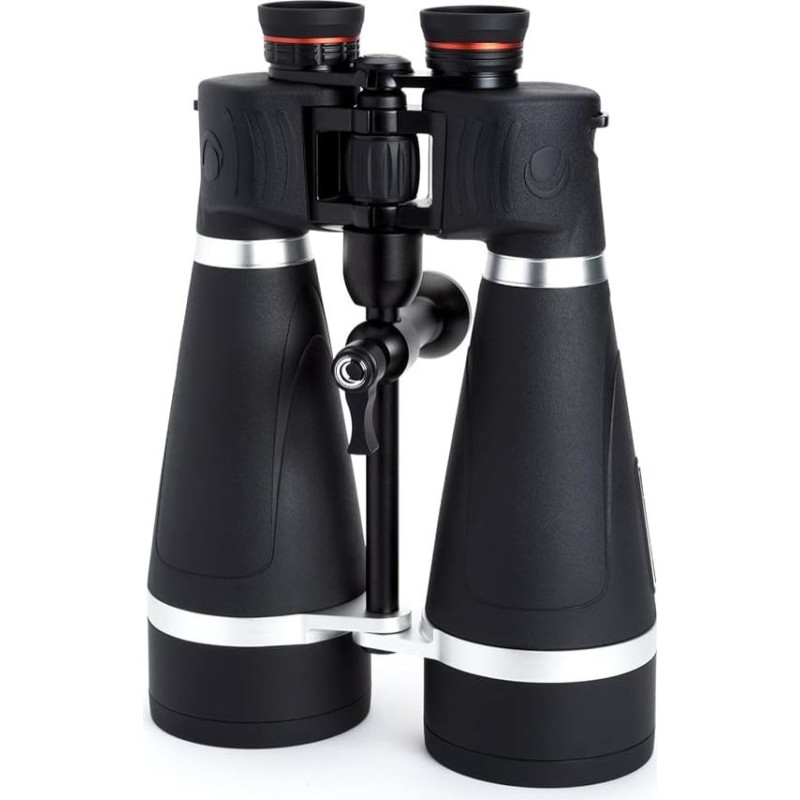 Celestron 72031 SkyMaster Pro 20 x 80 mm wasserdichtes Porroprismenfernglas mit gummiarmiertem Schutz, mehrfach vergüteter Linse, BaK-4 Prismenlinse und Luxus-Etui, Schwarz