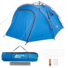 Active Era Premium Dome Tent for 4-5 People - Double Wall Tent with Easy-Pitch Technology - Waterproof, Ultralight Camping Tent - Blackout Pop Up Tent for Festivals, Hiking or Camping