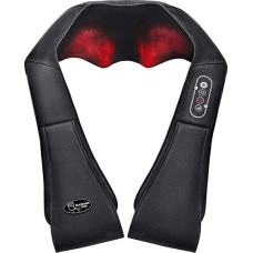 Shoulder Neck Massager, Back Massager with Heat Function, 3D Shiatsu Kneading Massage for Full Body Muscle Pain Relief