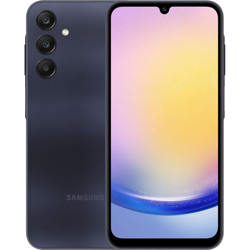 Samsung SM-A256 Galaxy A25 Dual SIM 5G 6GB RAM 128GB mėlyna juoda ES