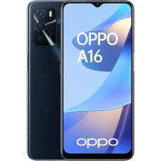 OPPO A16, dviguba, 32 GB 3 GB RAM, kristalinės juodos spalvos