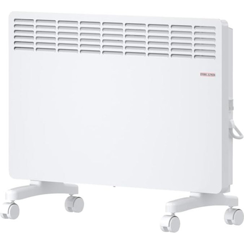 STIEBEL ELTRON 204450 Electric Heater Floor Unit for Approx. 25 m², TÜV Tested, Convector Heater with Easy Control, 2 kW, Energy-Saving, Wheels