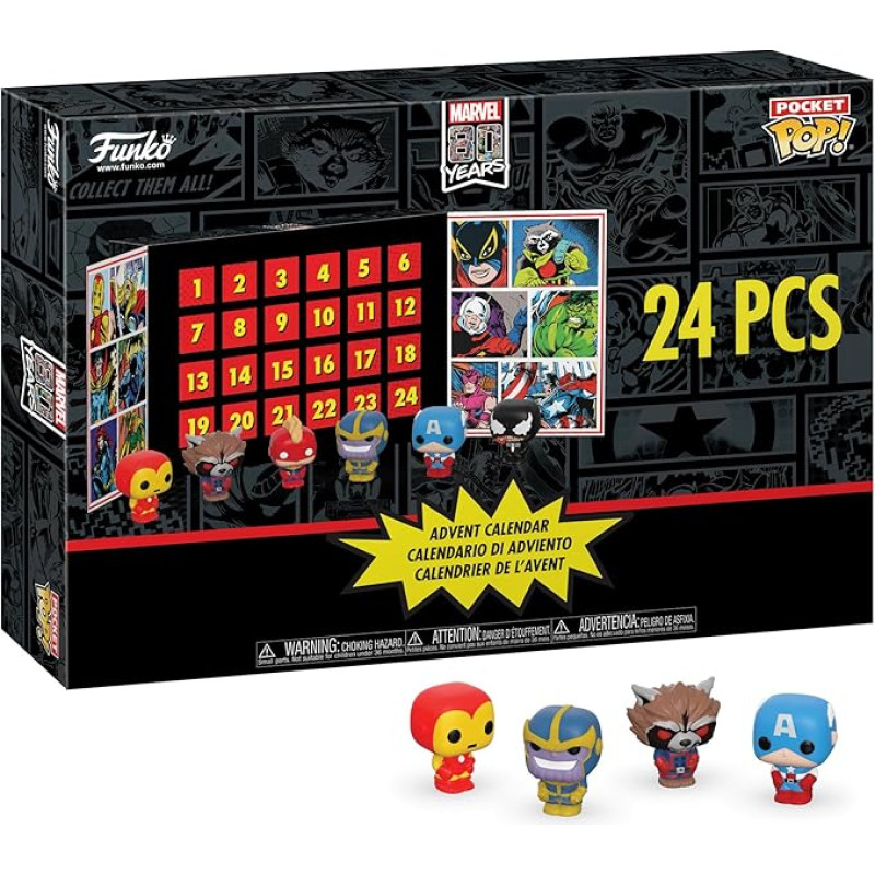 Funko 42752 Pop Marvel advento kalendorius kolekcinė figūrėlė, įvairių spalvų