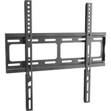 RICOO TV Wandhalterung Fernseher Flach Ultra Slim für 26-55 Zoll, Universal TV Halterung F0244, Fernsehhalterung für Wand, Wandhalterung Fernseher 55 Zoll, bis 60 Kg, max. VESA 400x400 mm, Fest