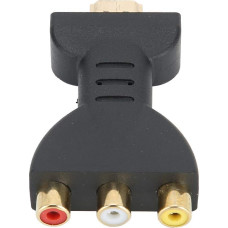 VIFER HDMI į AV adapterį Garso ir vaizdo sinchronizavimo adapteris 1080P HDMI į RGB RCA komponentų keitiklis