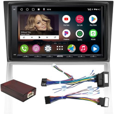 ATOTO A6PF Android Double Din automobilinis radijas, suderinamas su Opel modeliais, 7 colių skaitmeninės medijos imtuvas, belaidis Carplay ir belaidis Android automobilis, 2 Bluetooth, WiFi/BT/USB pririšimas, 2G+32G, A6OP07APF