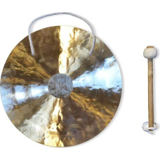 Gong Traditional & Authentic Feng Gong / Wind Gong 16 Inches: 40 cm Handmade Musical Instrument, Unique Sound - Perfect for Music, Meditation, Relaxation and Decoration