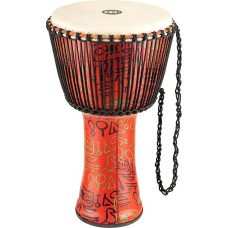 Meinl PADJ1-XL-G 14 inch Travel Series Pharao's Skript Goat Skin Rope Tuned Plastic Djembes