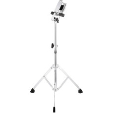 Nino Percussion Bongo Stand - Height Adjustable Stand for Children Bongo Instruments - Steel, Chrome-Plated (NINO20)