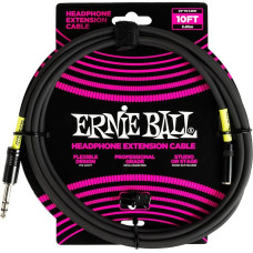 Ernie Ball Kopfhörer-Verlängerungskabel, 6,35 mm / 3,5 mm - 3 m