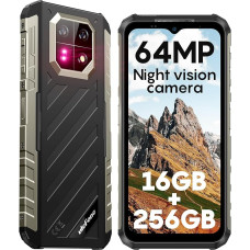 Ulefone Armor 22 Lauko mobilusis telefonas 16GB + 256GB/512GB SD, aštuonių branduolių 64MP + 64MP naktinio matymo 